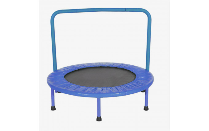 Батут с поручнем DFC JUMPFIT 36'' синий Батут с поручнем DFC JUMPFIT 36'' синий