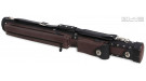 Тубус QK-S Cowboy 2x2 черно-коричневый аллигатор