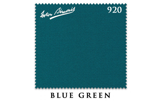 Сукно Iwan Simonis 920 195см Blue Green Сукно Iwan Simonis 920 195см Blue Green
