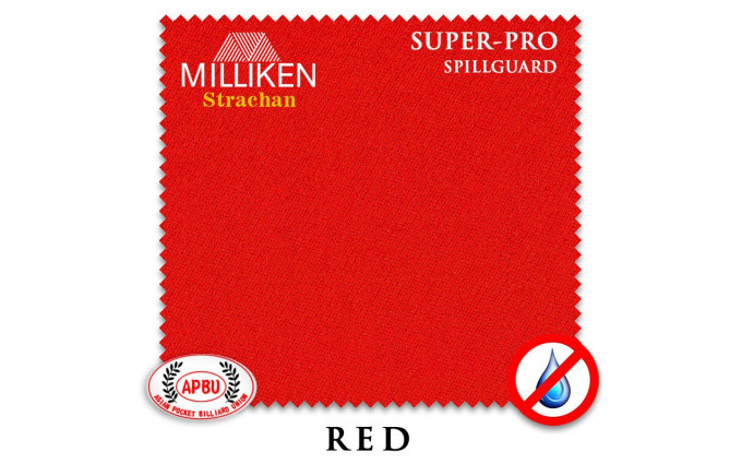 Сукно Milliken Strachan SuperPro SpillGuard 198см Red Сукно Milliken Strachan SuperPro SpillGuard 198см Red