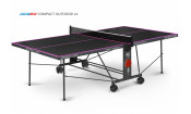 Стол теннисный Compact-2 LX Всепогодный Black