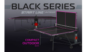 Стол теннисный Compact-2 LX Всепогодный Black